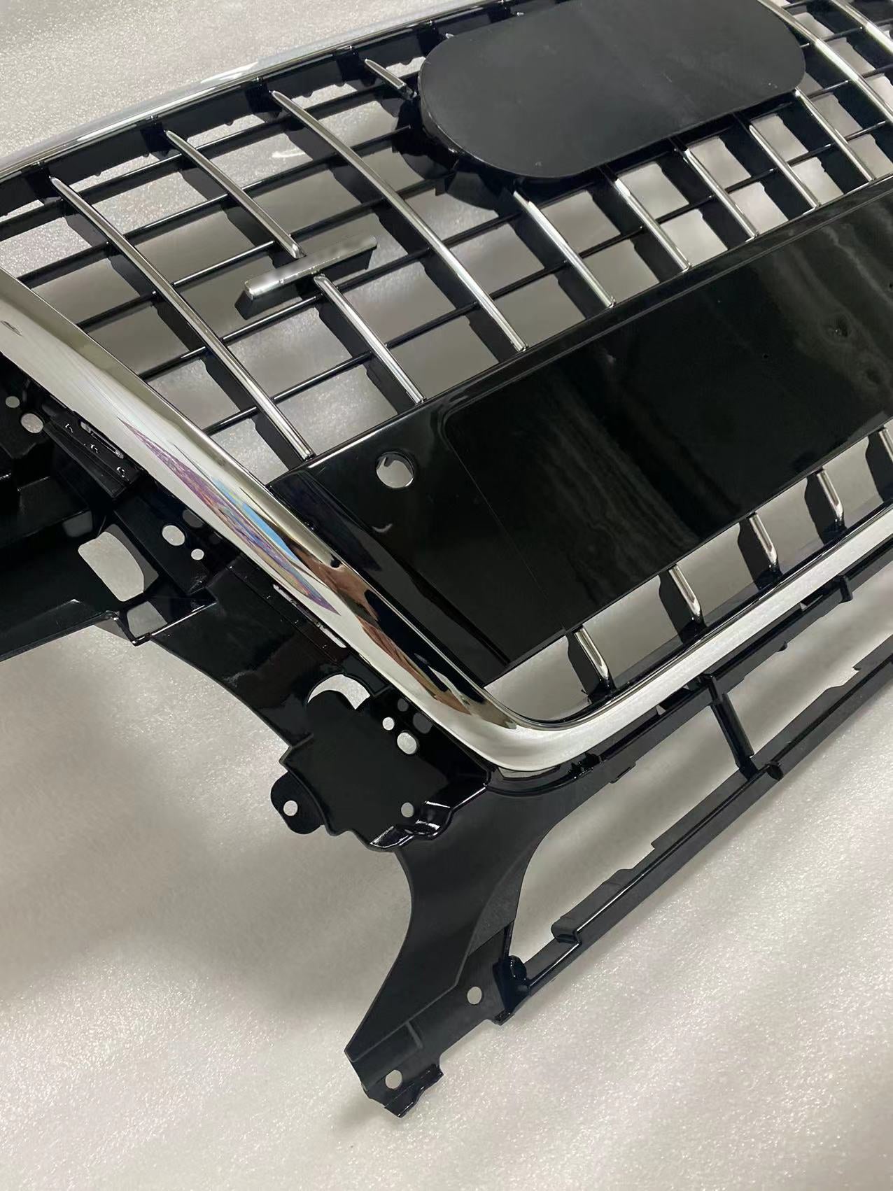 Front Bumper Grille Fit for AD Q5 RSQ5 2009-2012 Grill Grille Chrome