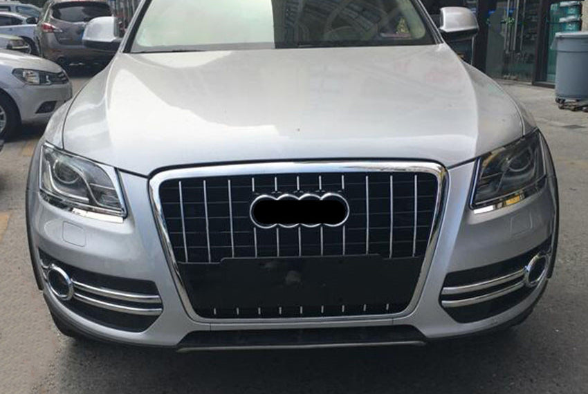2008 Audi Q5 bumper grille
2009 Q5 chrome grille
2010 Audi Q5 bumper grille replacement
2011 Q5 front chrome grille
2012 Audi Q5 bumper grille