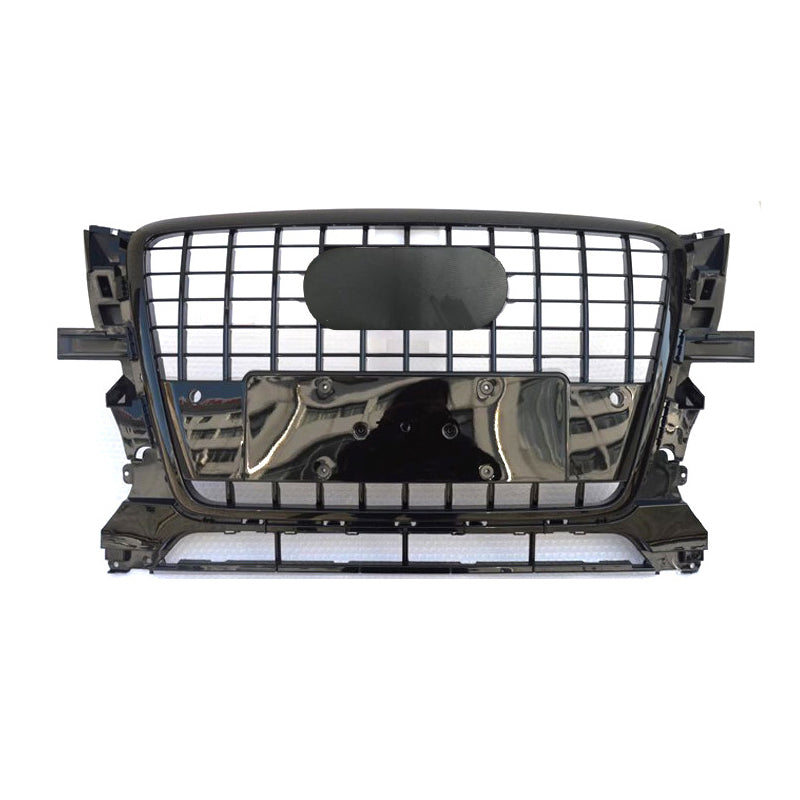 Front Bumper Grille Fit for AD Q5 RSQ5 2009-2012 Grill Grille Gloss Black