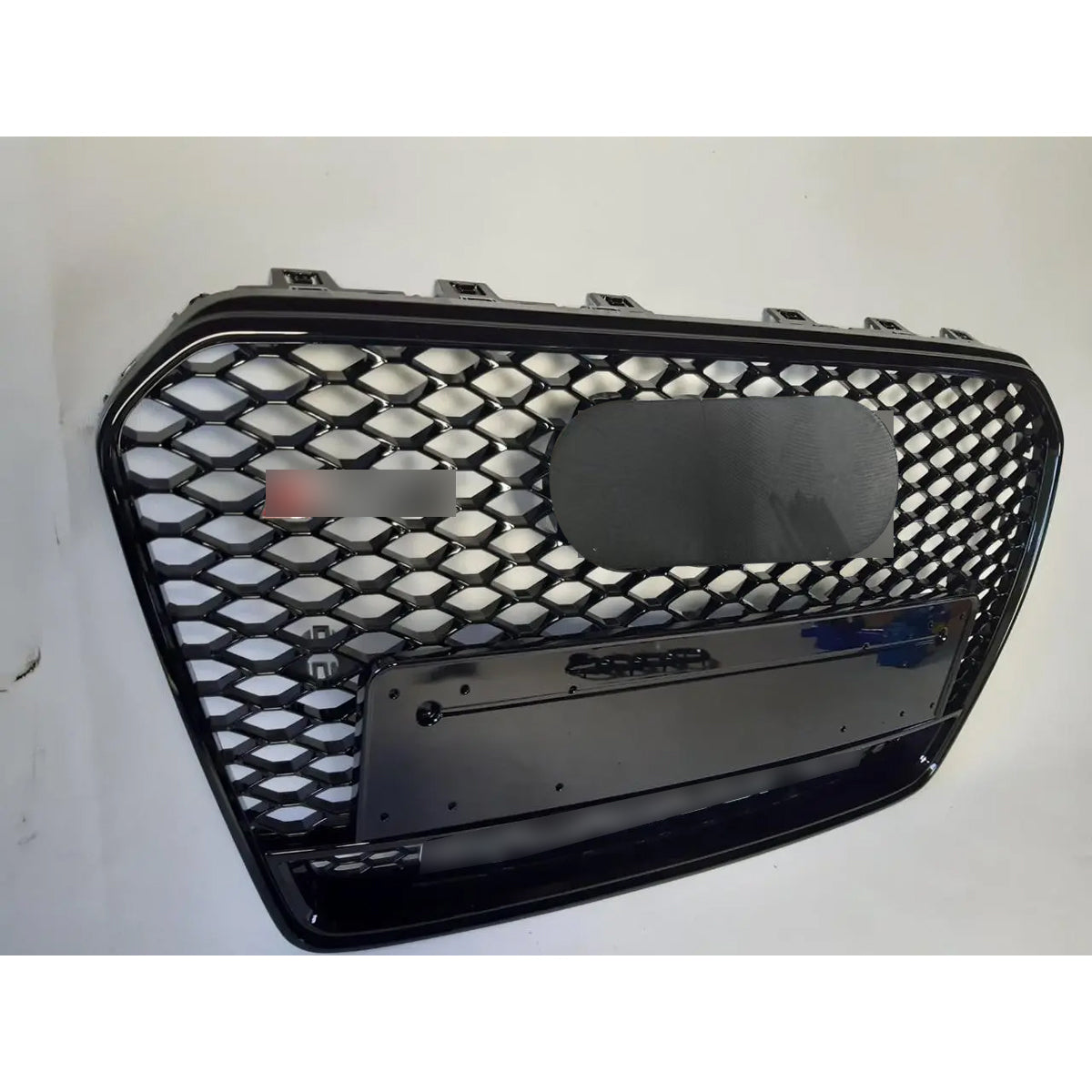 Bumper Grille Fit for A D A5 2013-2016 Honeycomb Grille with Gloss Black Body