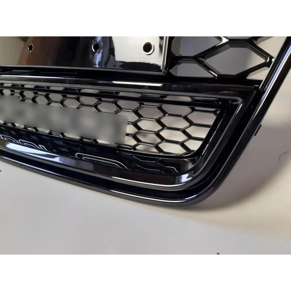Bumper Grille Fit for A D A5 2013-2016 Honeycomb Grille with Gloss Black Body