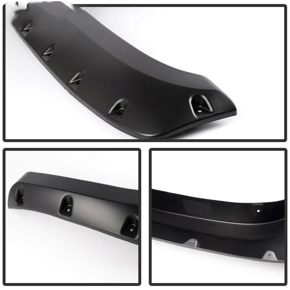 Pocket Rivet Fender Flares Fit For 2007-2013 Chevy Silverado 1500 2500HD/3500HD