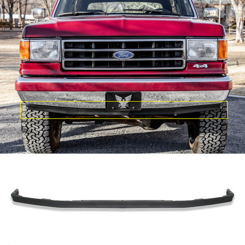 Primed Front Lower Valance Air Deflector For 1987-1991 Ford F-150 F-250 Bronco