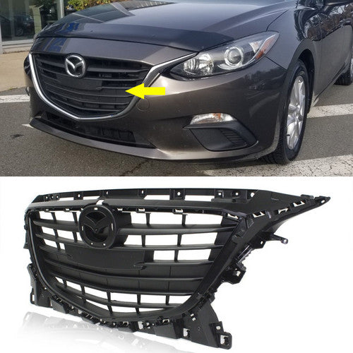 Grille Grill BJS750712 for Mazda 3 Sport 2014-2016