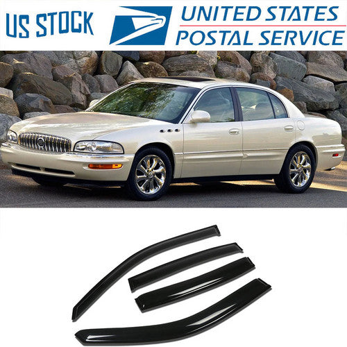 For 1997-2005 Buick Park Ave Smoke Window Visor/Wind Deflector Vent Rain Guard