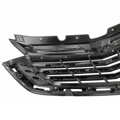 Front Upper Bumper Grille Fit 2018 2019 2020 Chevrolet Equinox Glossy Black