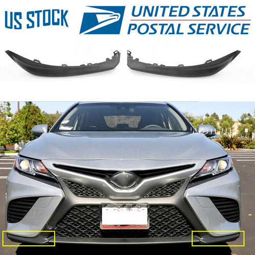 2pcs Bumper Grille Lower Trim Molding For TOYOTA Camry SE XSE 2018 2019 2020