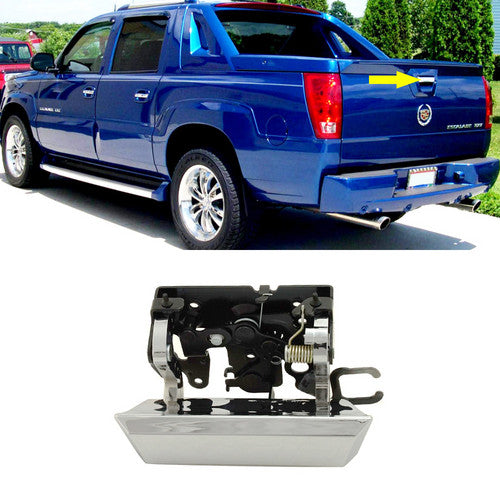 Tailgate Tail Gate Handle Chrome Rear for 02-06 Cadillac Escalade EXT Truck