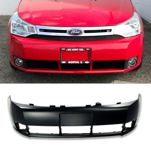 Front Bumper Cover For 2008-2011 Ford Focus Primed FO1000634 8S4Z17D957APTM
