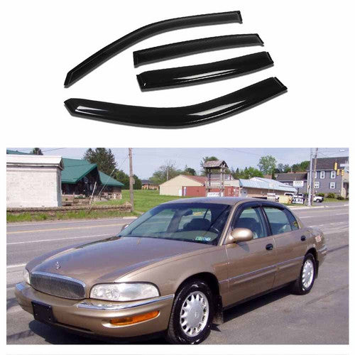 For 1997-2003 2004 2005 Buick Park Ave Smoke Rain Window Visor Deflector Guards
