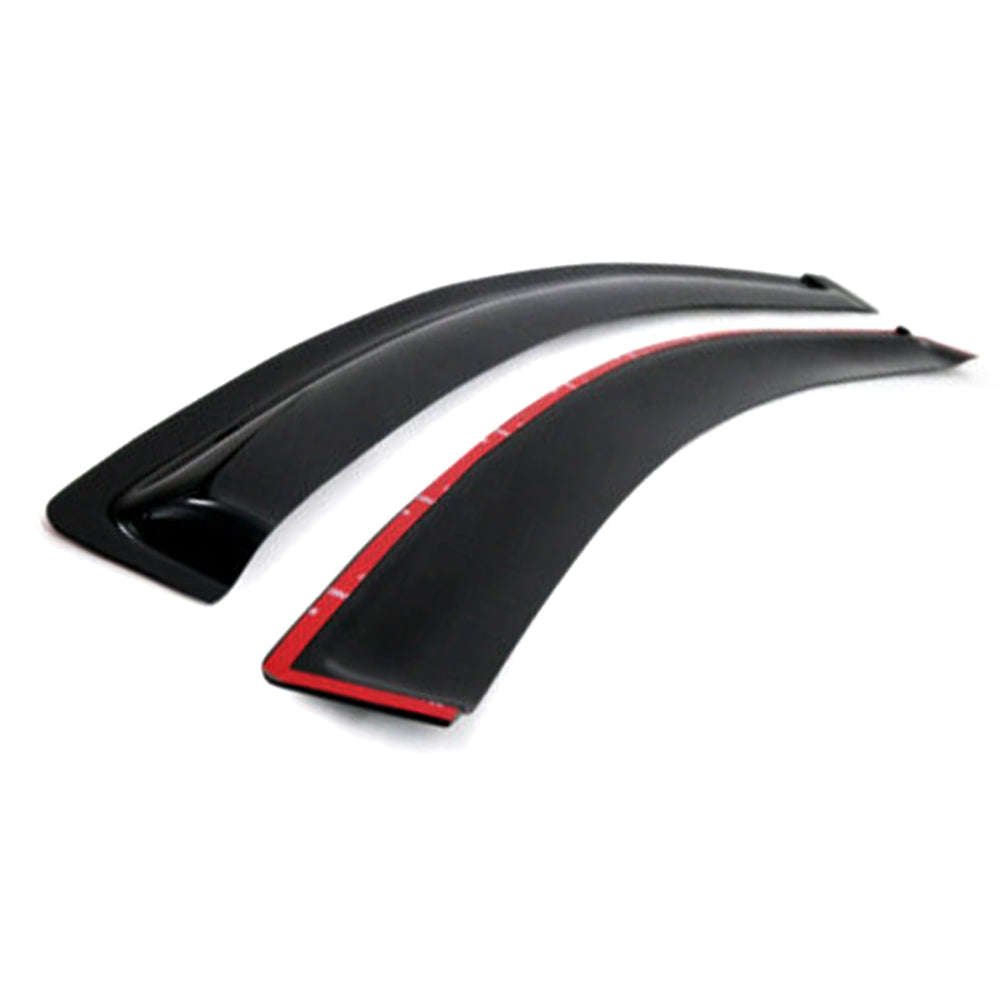 Fit 2005-2010 Dodge Dakota Ext Cab Smoke Window Vent Visor Deflector Rain Guard