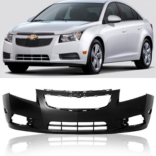 NEW Primered - Front Bumper Cover Fascia for 2011-2014 Chevy Chevrolet Cruze