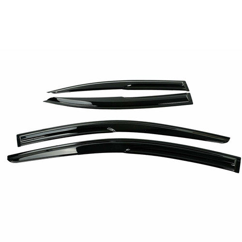 For 2006-2012 Lexus IS250 IS350 IS-F Sedan Window Vent Visor JDM Mugen Style 4pc