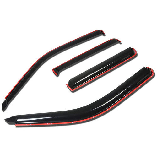 In-Channel For 2006-2013 2014 Honda Ridgeline Window Vent Visors Rain Deflector