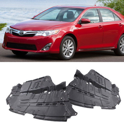 Left & Right Side Engine Splash Shield For 2012-2014 Toyota Camry Set of 2