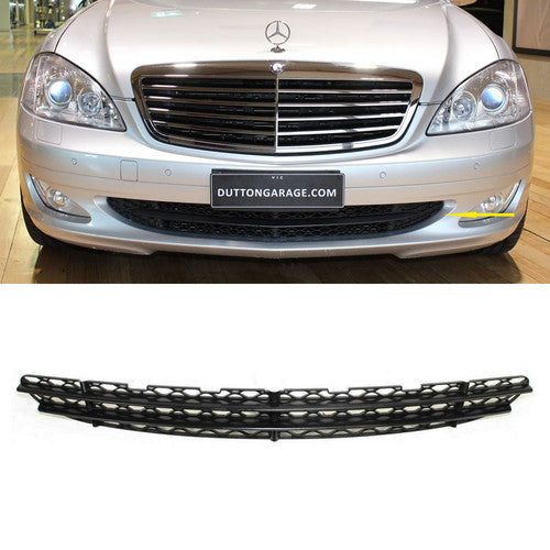 Front Bumper Primed Lower Grille Grill For 2003-2006 Mercedes Benz S430 S500
