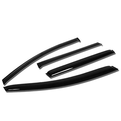 For 2008-2016 Volvo XC70 V70 Smoke Window Vent Visor Sun Wind Rain Deflector