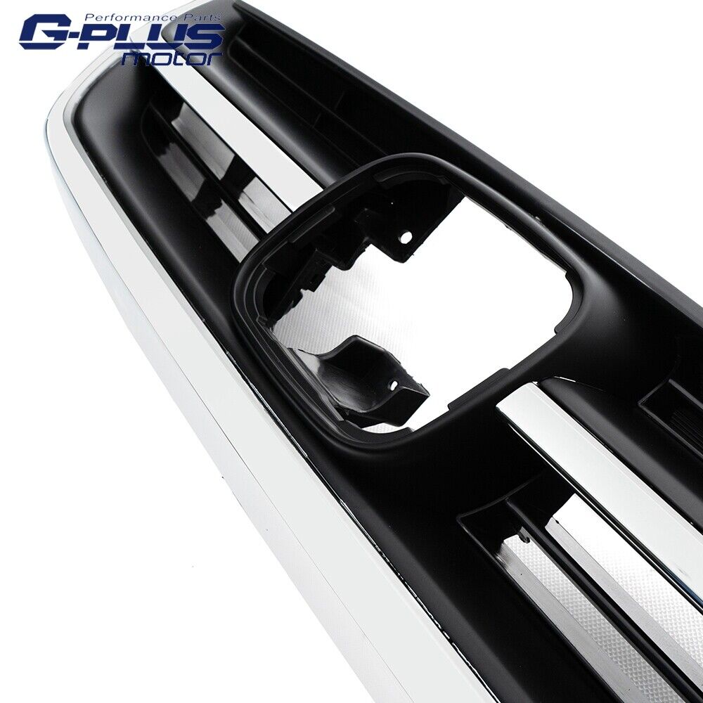 Fit For 2010 2011 Honda CRV CR-V Black Chrome Front Bumper Lower + Upper Grille