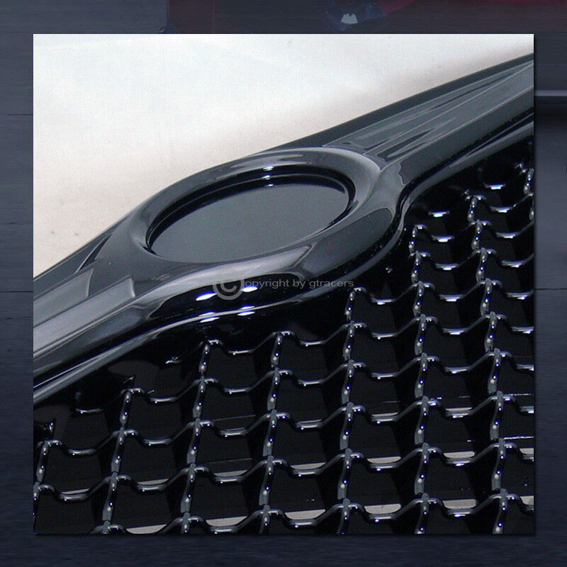 For 2004/2005-2010 Chrysler 300 300C Black Mesh Front Hood Bumper Grill Grille