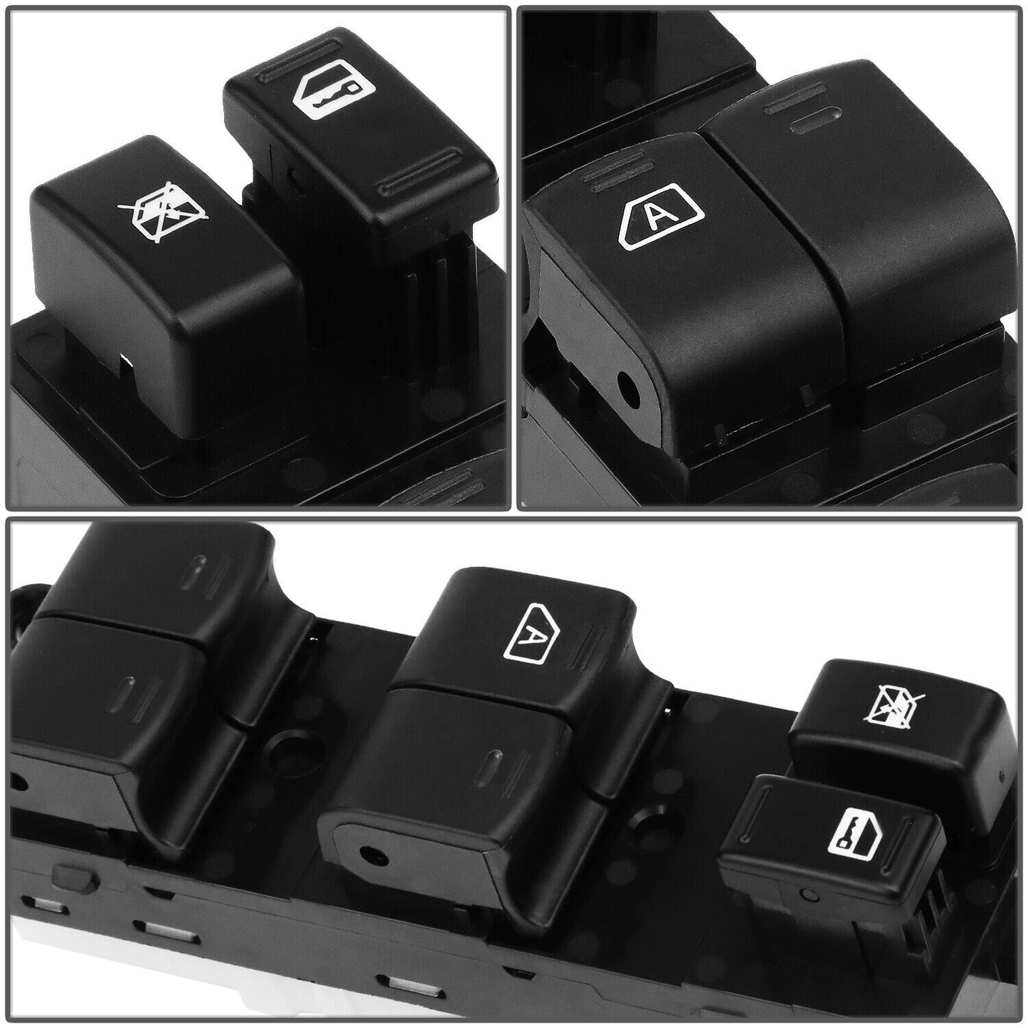 FOR 05-12 NISSAN XTERRA FRONTIER CREW CAB DRIVER SIDE MASTER POWER WINDOW SWITCH