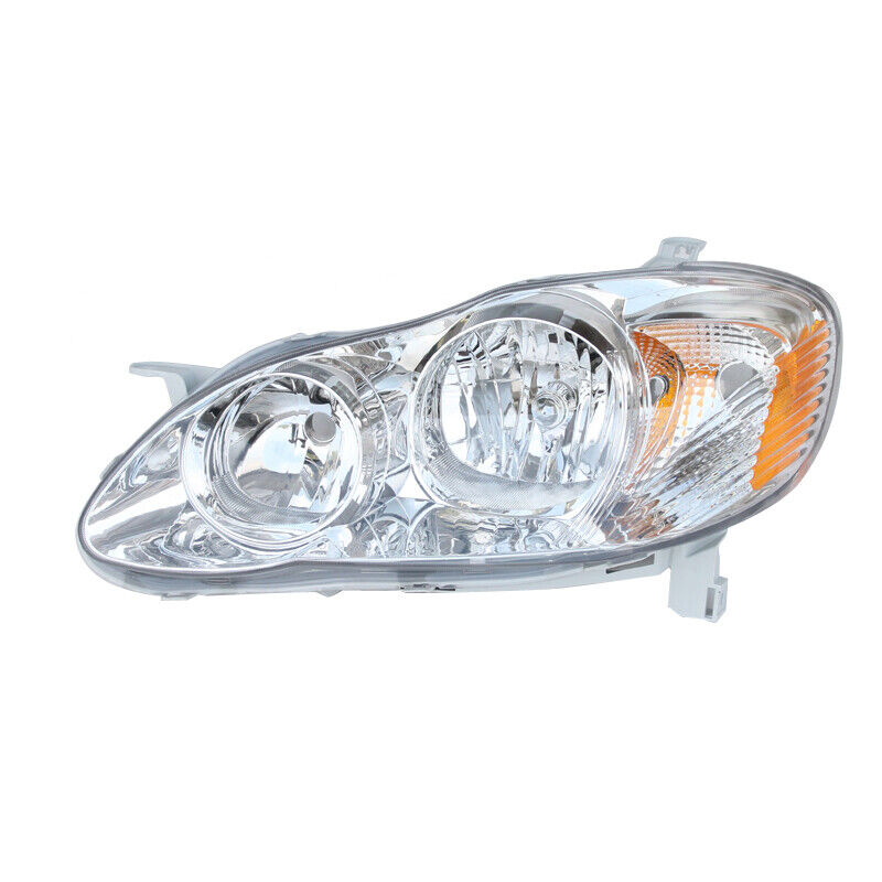 For 2003-2004 Toyota Corolla LE CE Front Bumper Headlights Fog Lights Lamps 4PCS