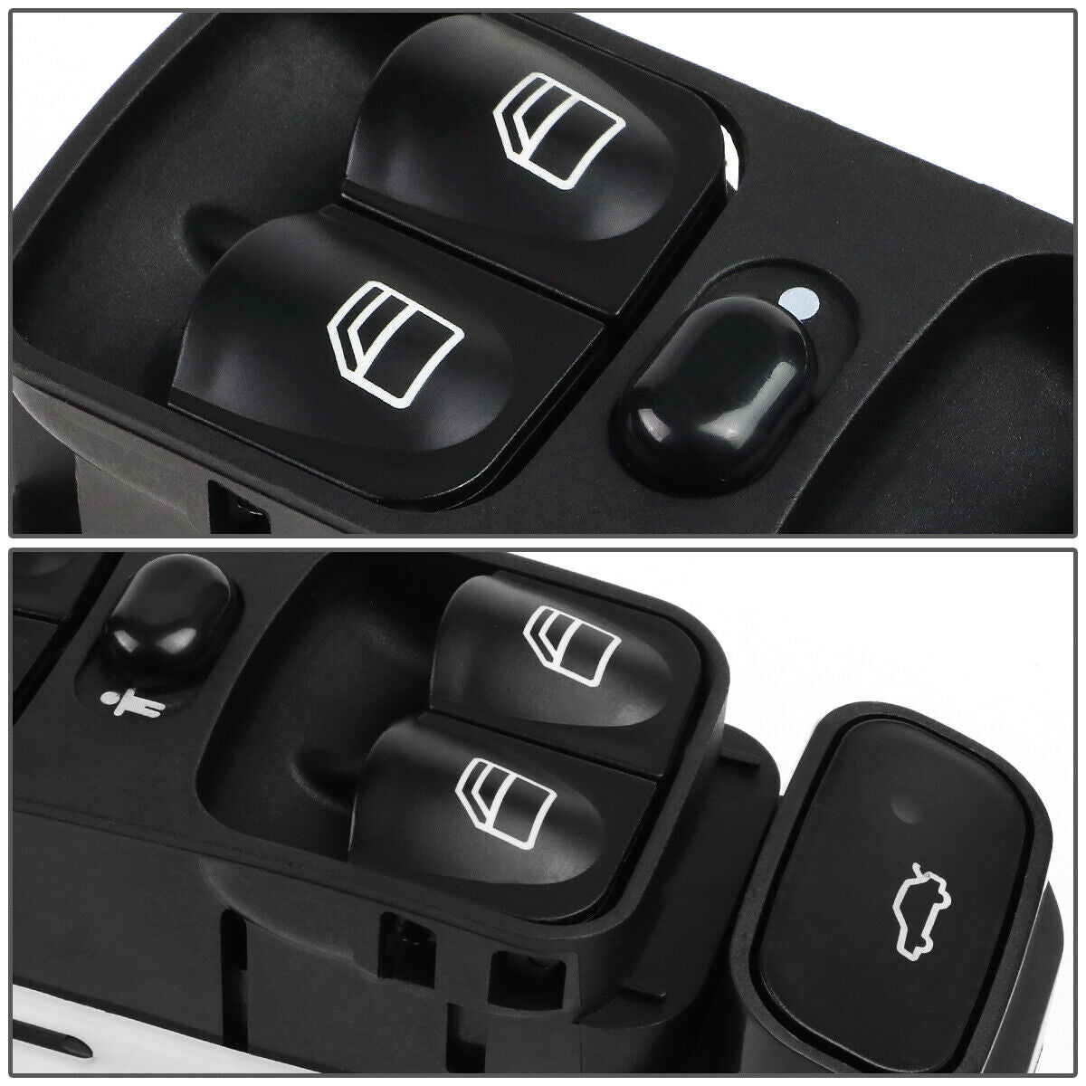 FOR 01-07 MERCEDES-BENZ C-CLASS DRIVER SIDE MASTER POWER WINDOW CONTROL SWITCH
