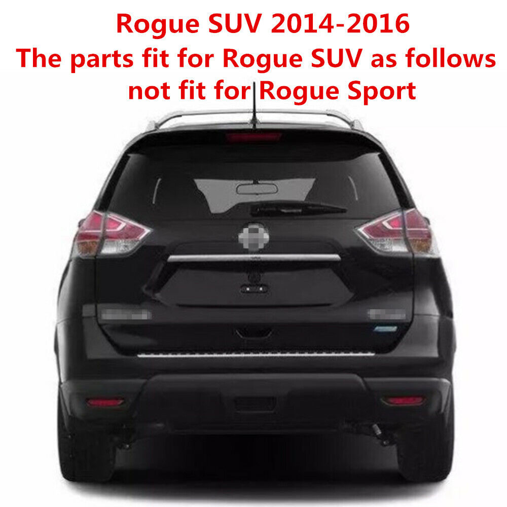 10PC For ROGUE 2014-2016 Front Bumper Brackets + Upper & Lower Grille + Fog lamp