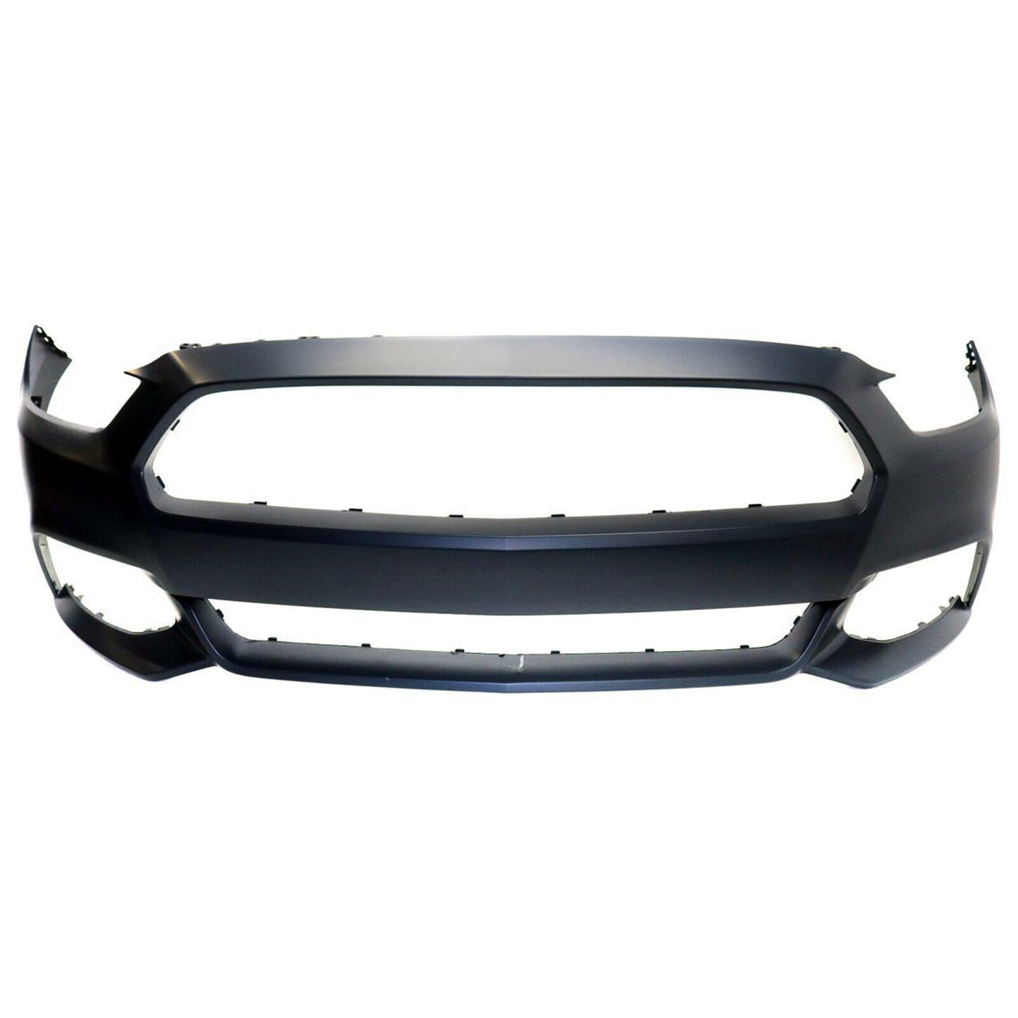 NEW Primed Front Bumper Cover Fascia for 2015-2017 Ford Mustang W/o Tow Hole