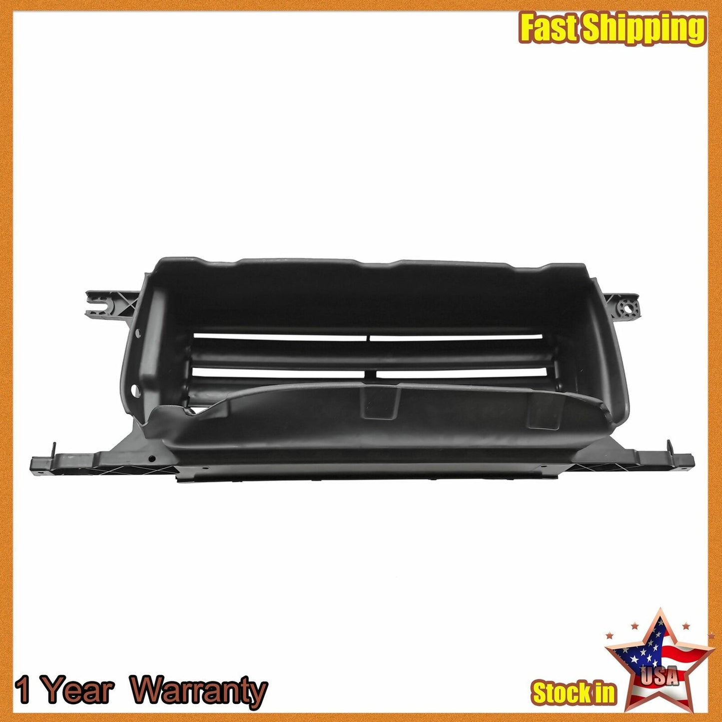 Front Lower Bumper Radiator Grille Airflow Shutter Assembly For 15-17 Ford F-150