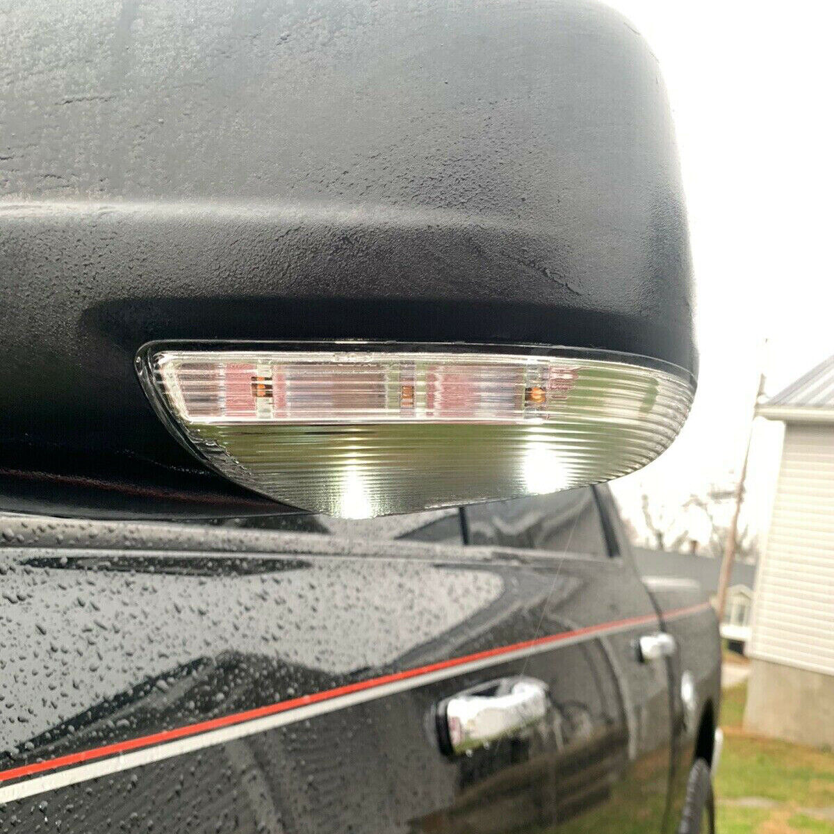 Front Driver Mirror Turn Signal Light Lamp For 09-14 Dodge Ram 1500 & 10-14 2500