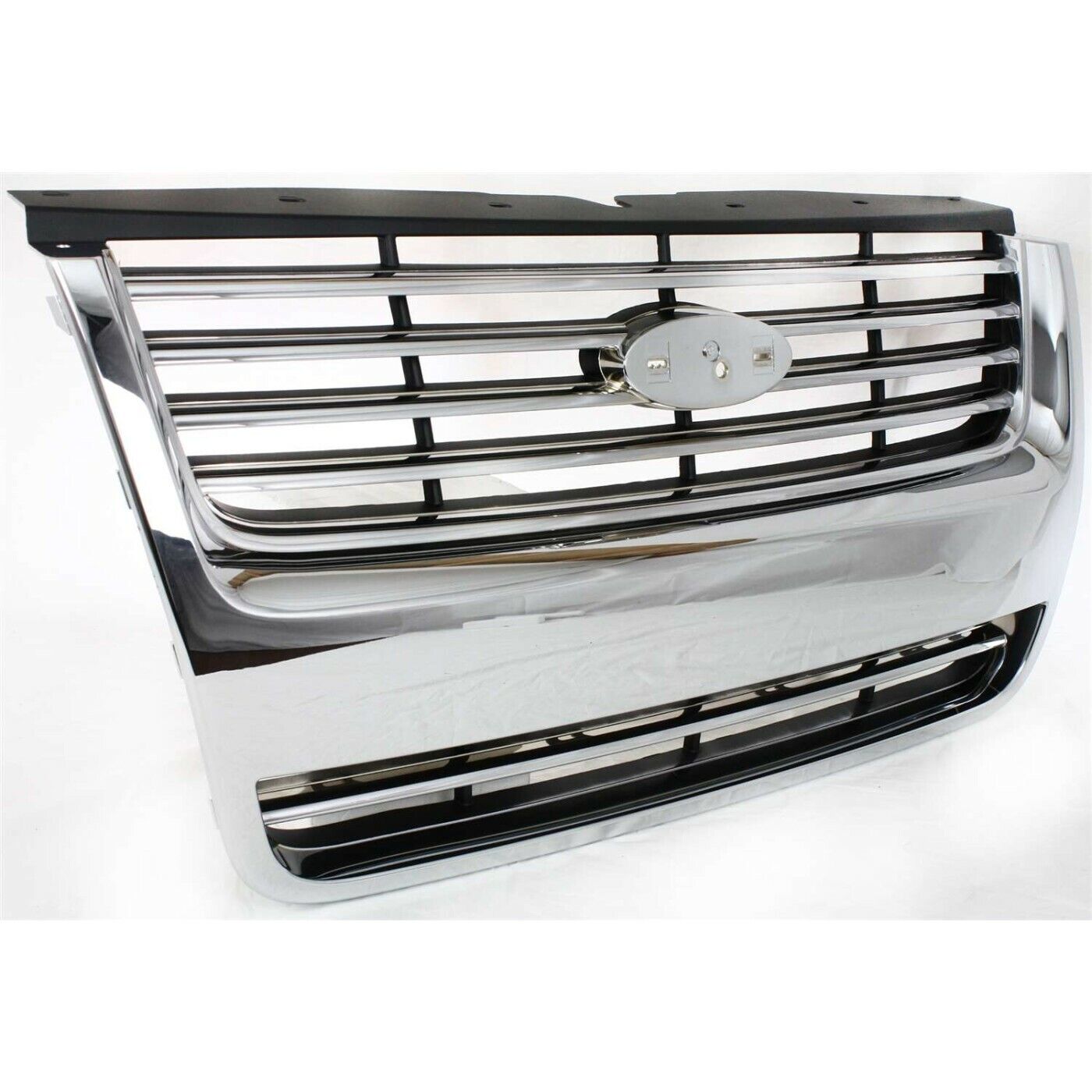 Front Bumper Chrome Grille For 2006 2007 2008 2009 2010 Ford Explorer