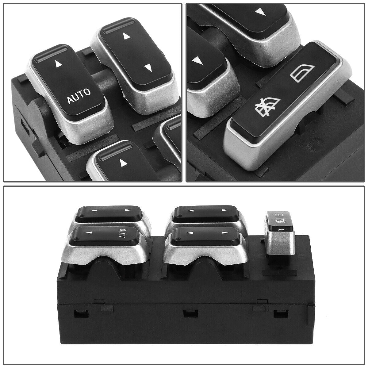 FOR 03-08 LINCOLN TOWN CAR LEFT DRIVER SIDE MASTER POWER WINDOW CONTROL SWITCH