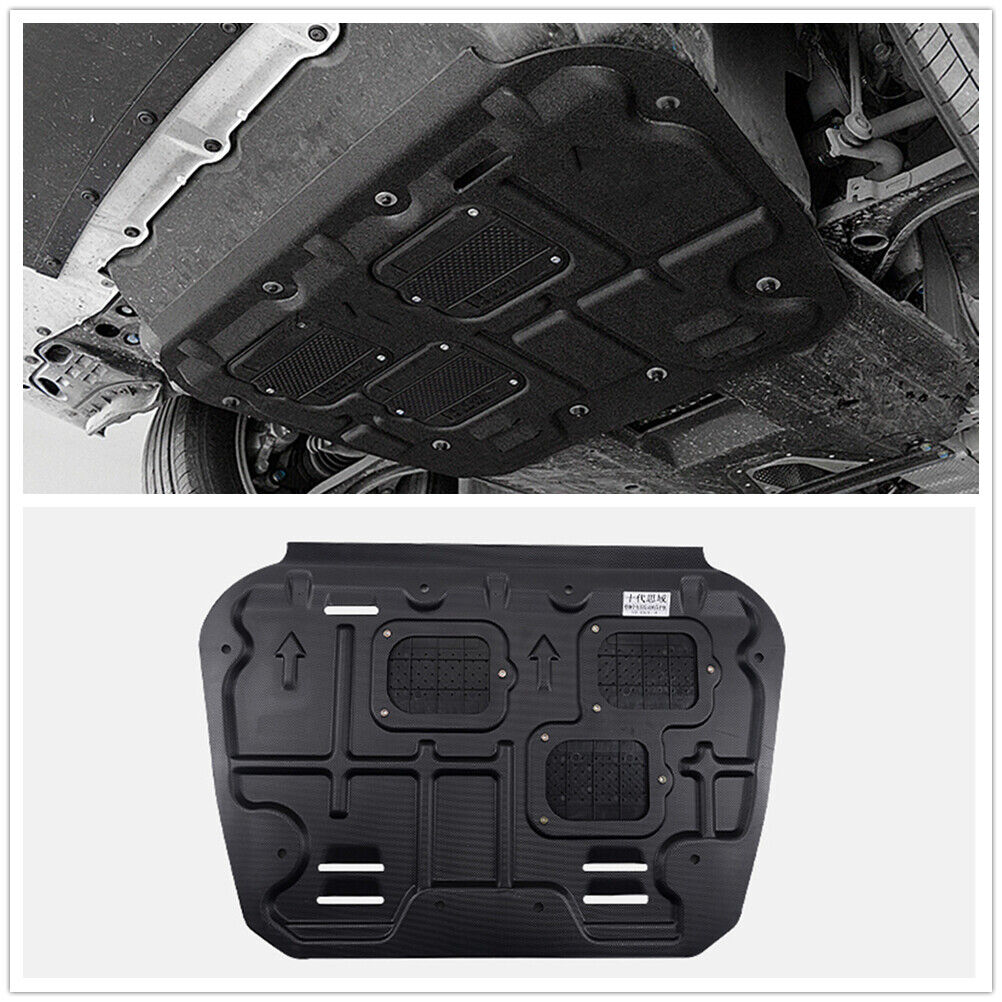 For 2016-2020 Honda Civic Black Auto Under Engine Splash Shield Guard Mudguard