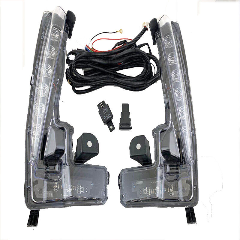 Fit 2017-2019 Toyota Corolla SE XSE DRL Daytime Running Light Fog Lamp +Harness