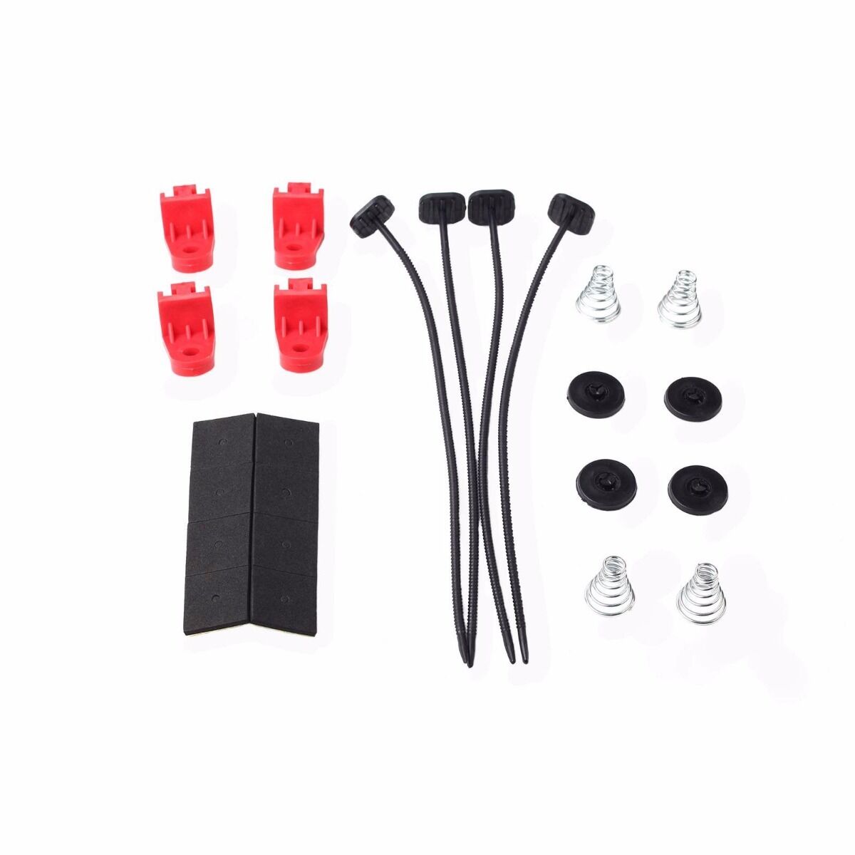 2X 12 inch Universal Slim Fan Push Pull Electric Radiator Cooling 12V Mount Kit