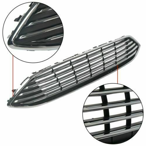 Fits 2015-2018 Ford Focus Front Bumper Mesh Upper Grill Lower Mesh Grille Set