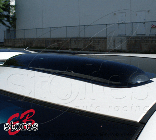 5pcs JDM Outside Mount Visor Rain Top Deflector 3mm Sunroof Mazda 2 Mazda2 11-14