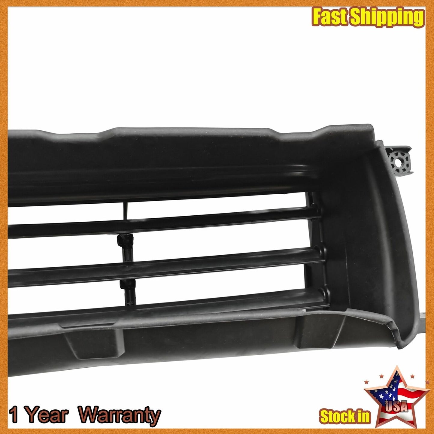 Front Lower Bumper Radiator Grille Airflow Shutter Assembly For 15-17 Ford F-150