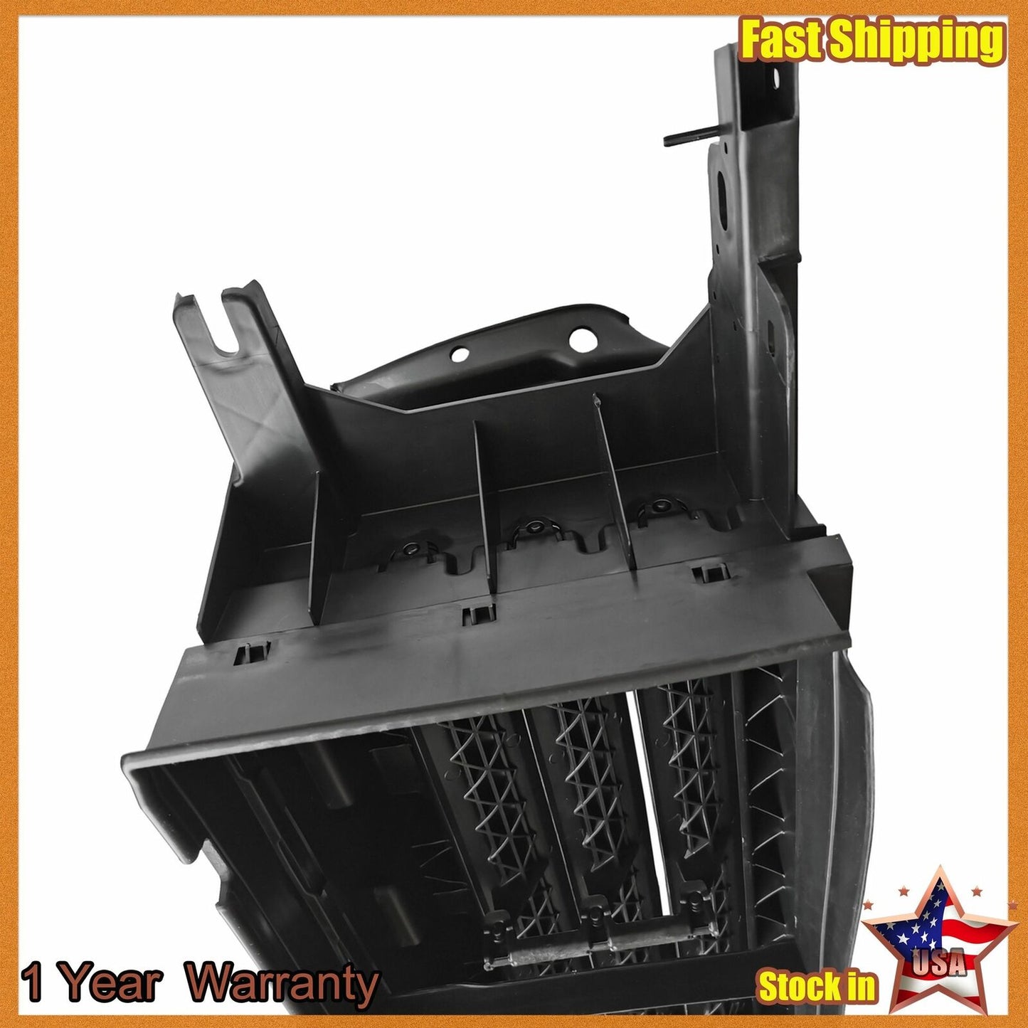 Front Lower Bumper Radiator Grille Airflow Shutter Assembly For 15-17 Ford F-150