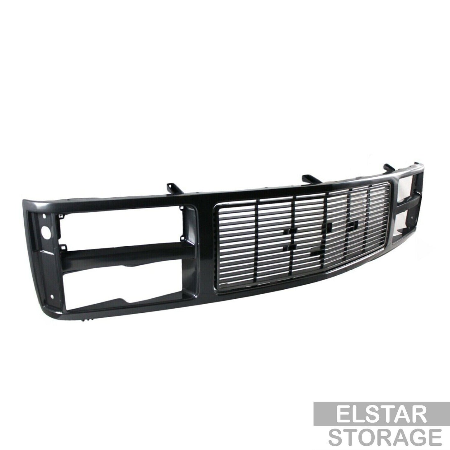 Black Grille For 88-93 Chevy C1500 C2500 C3500 K1500 K2500 K3500 92-93 GMC Yukon