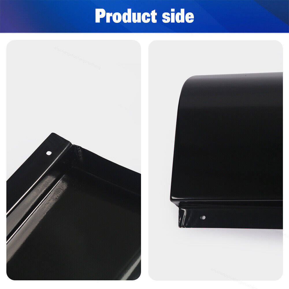 Rear Bumper Roll Pan W/ License Lamp For 99-07 Silverado Sierra Fleetside Pickup