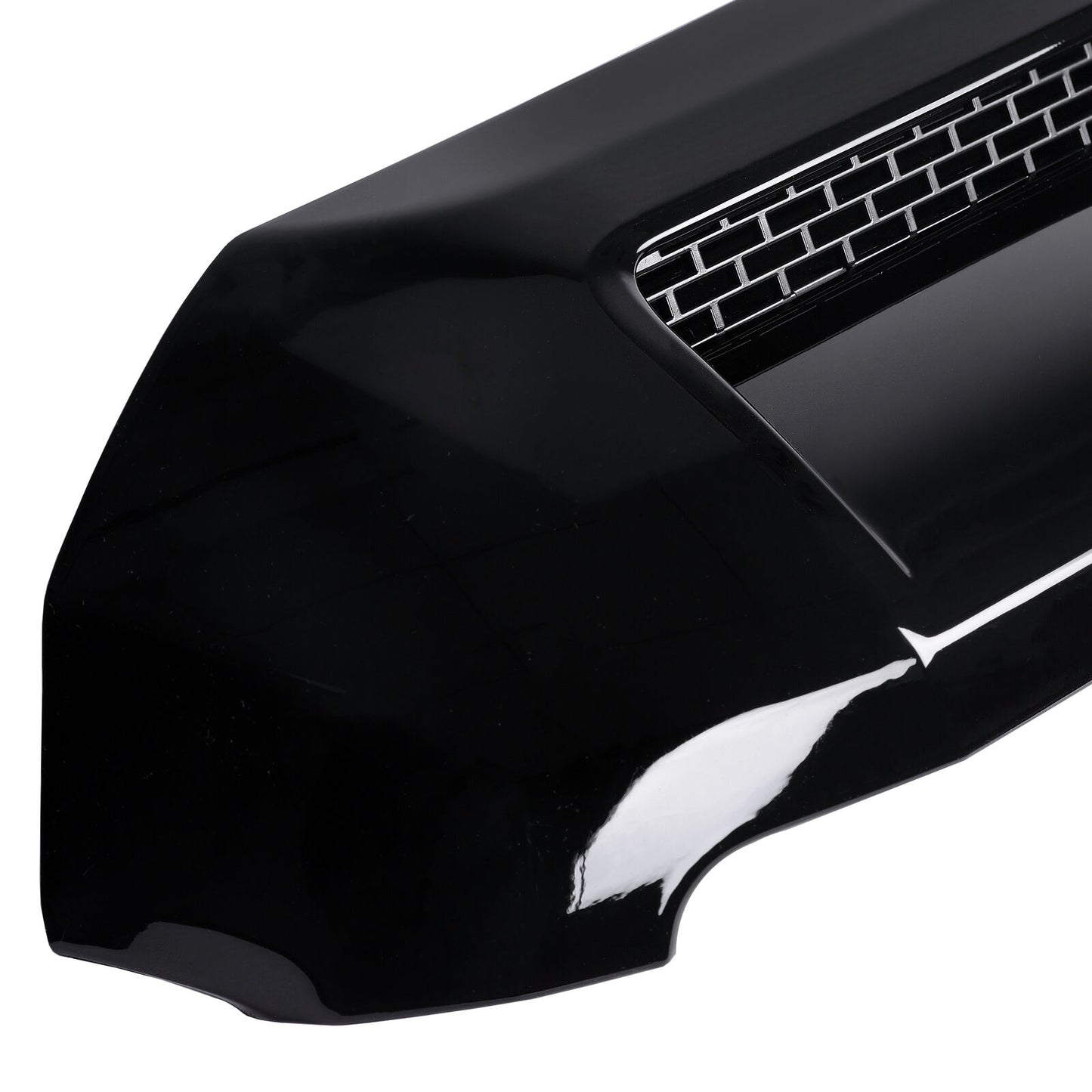 For 14-21 Toyota Tundra Platinum Style Upper Grille Hood Bulge Scoop Gloss Black