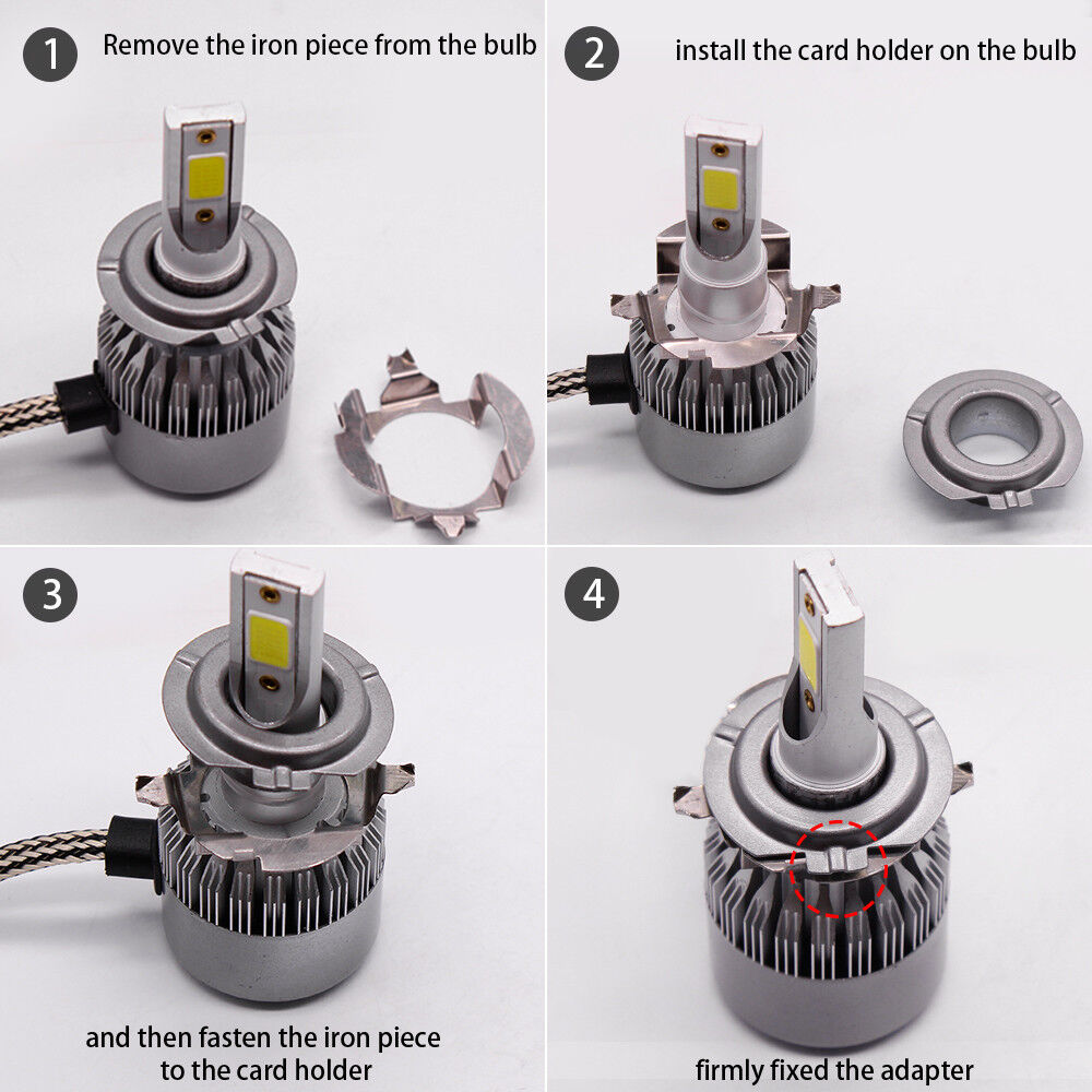 US Location H7 LED Headlight Adapter Retainer Holder for Mercedes Benz B Series