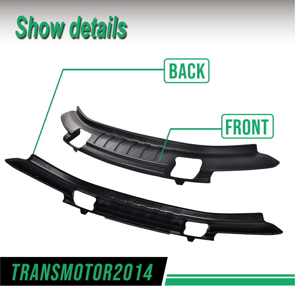 Valance Bumper Fit For 09-14 Ford F-150 4WD with Fog Light Holes Textured Front