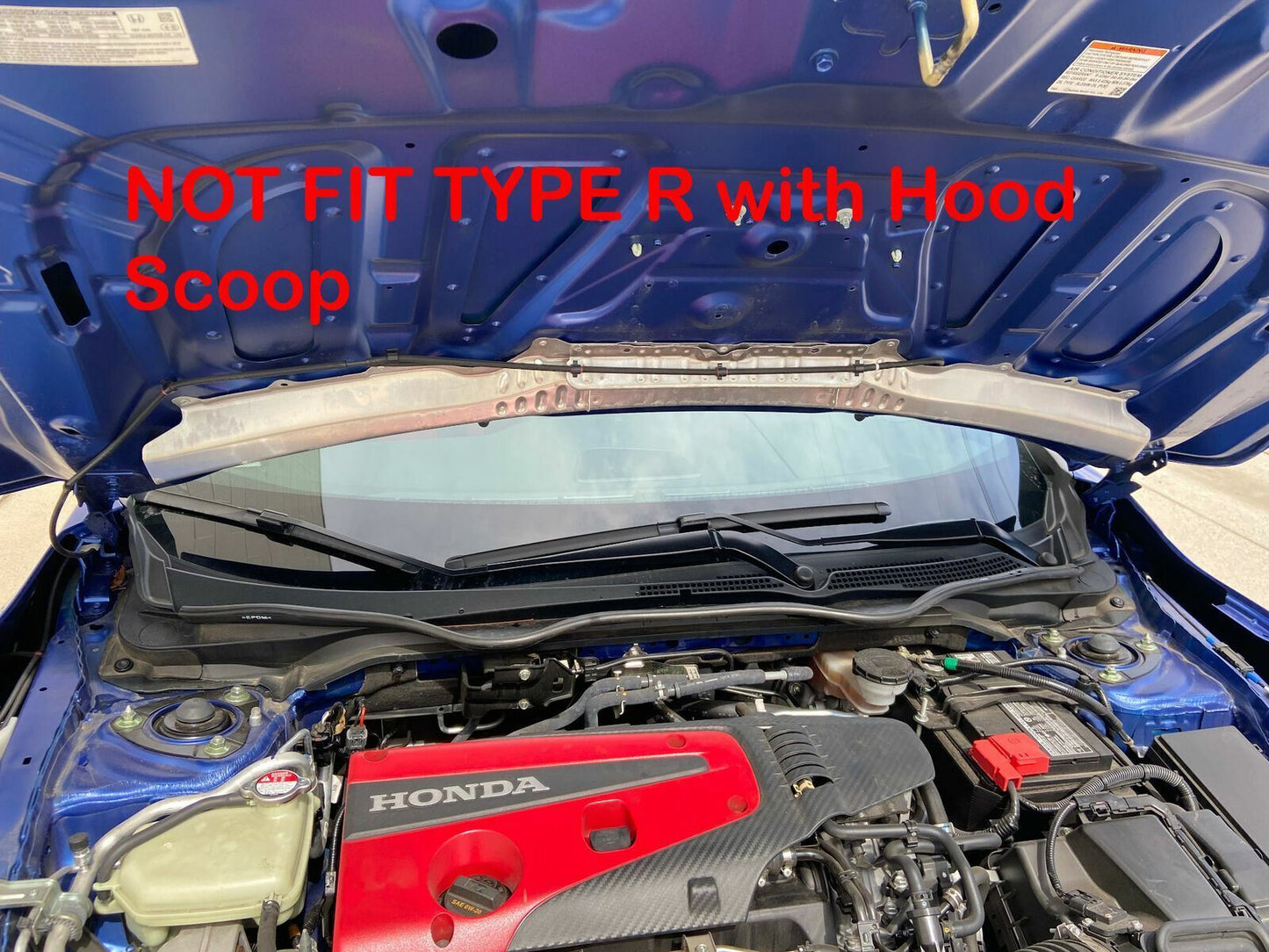 High Performance Front Engine Strut Bar for 2016-2020 Honda Civic 1.5T / SI