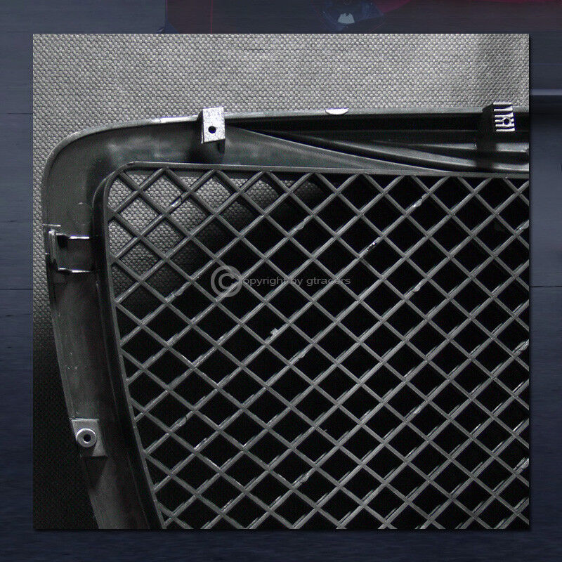 For 2004/2005-2010 Chrysler 300 300C Black Mesh Front Hood Bumper Grill Grille