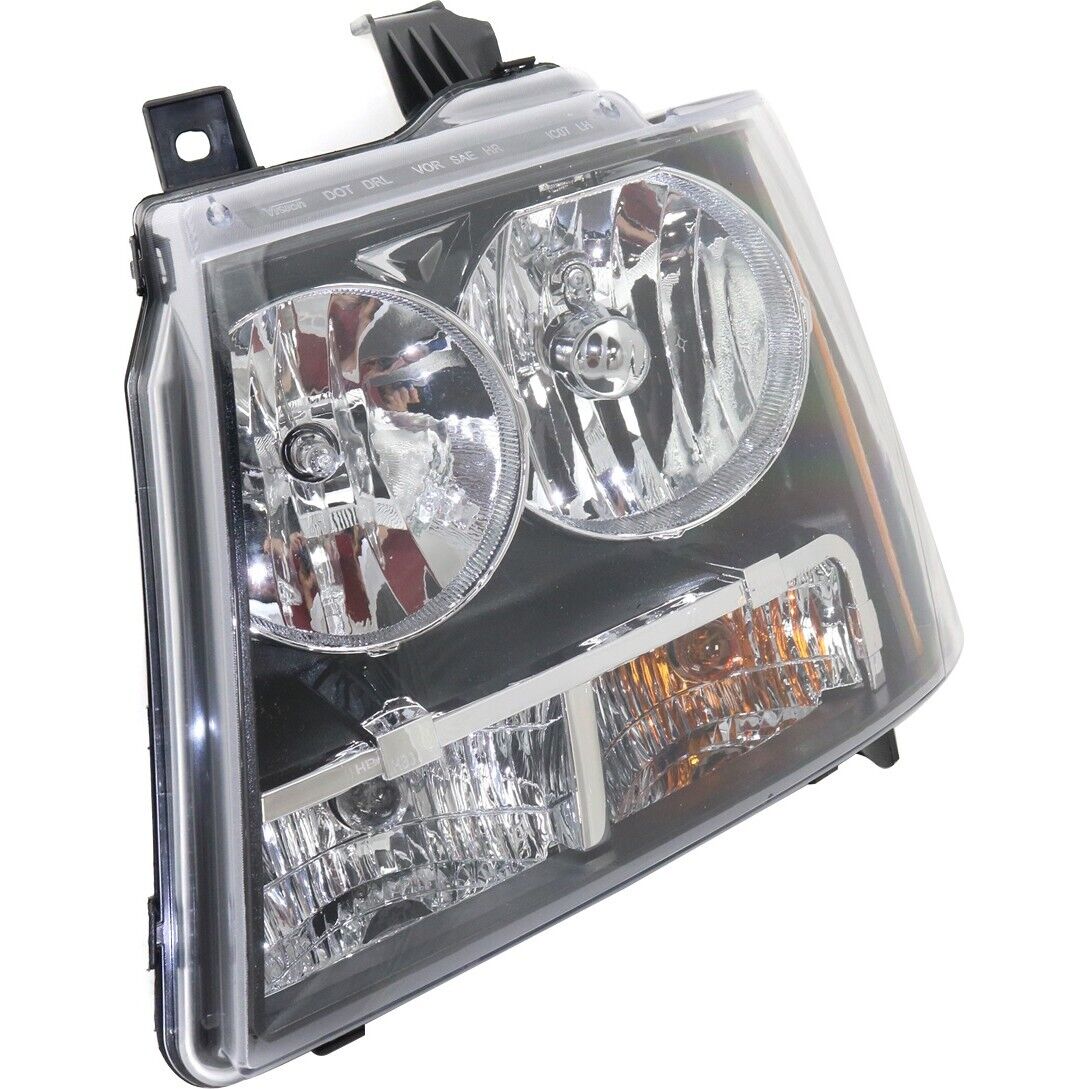 Headlight Set For 2007-2014 Chevrolet Tahoe Suburban 1500 Left & Right 2Pc