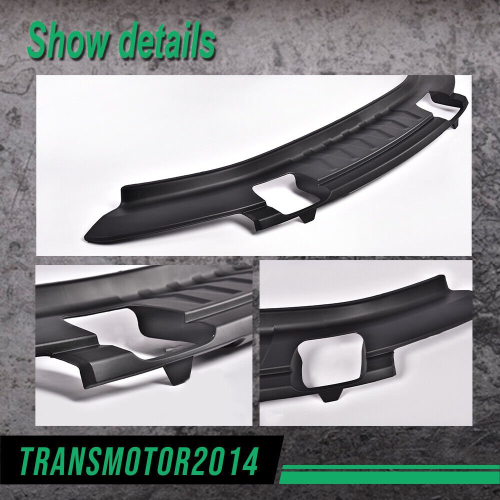 Valance Bumper Fit For 09-14 Ford F-150 4WD with Fog Light Holes Textured Front