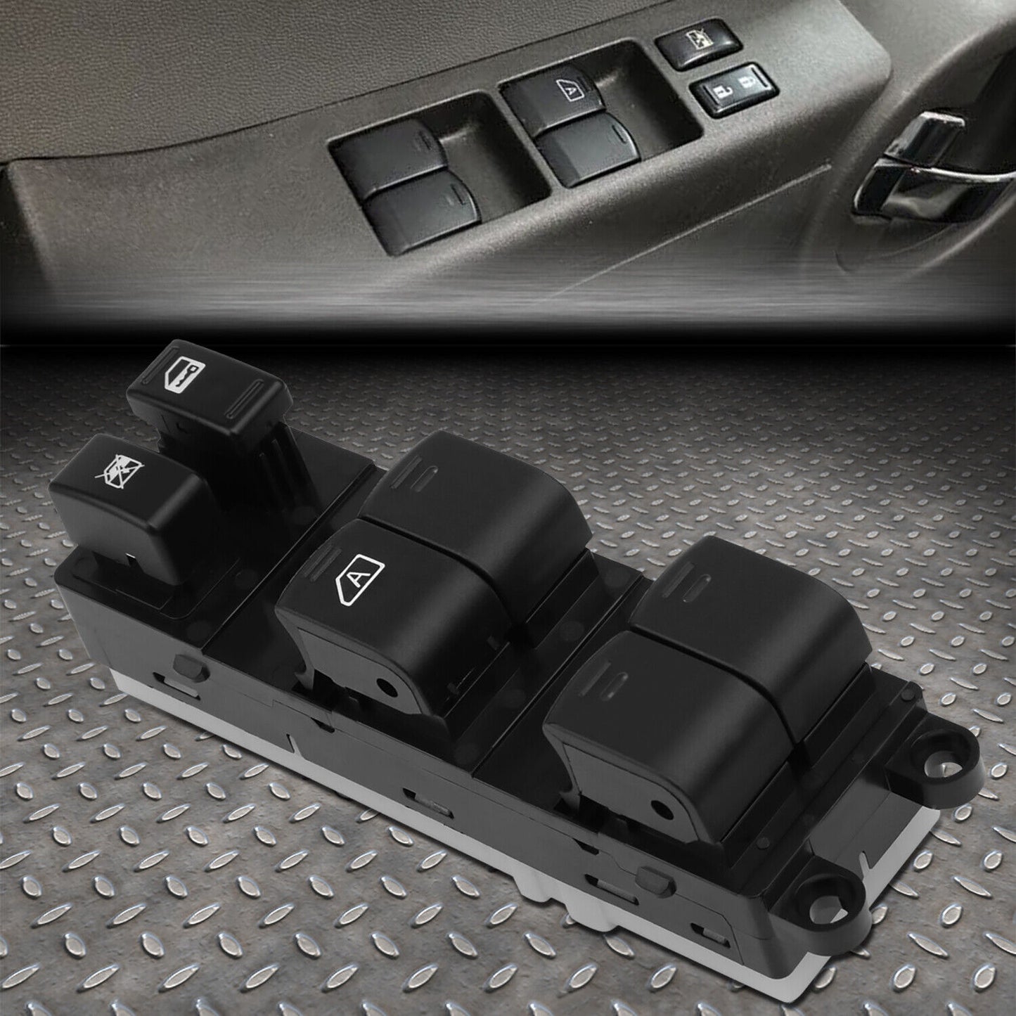 FOR 05-12 NISSAN XTERRA FRONTIER CREW CAB DRIVER SIDE MASTER POWER WINDOW SWITCH