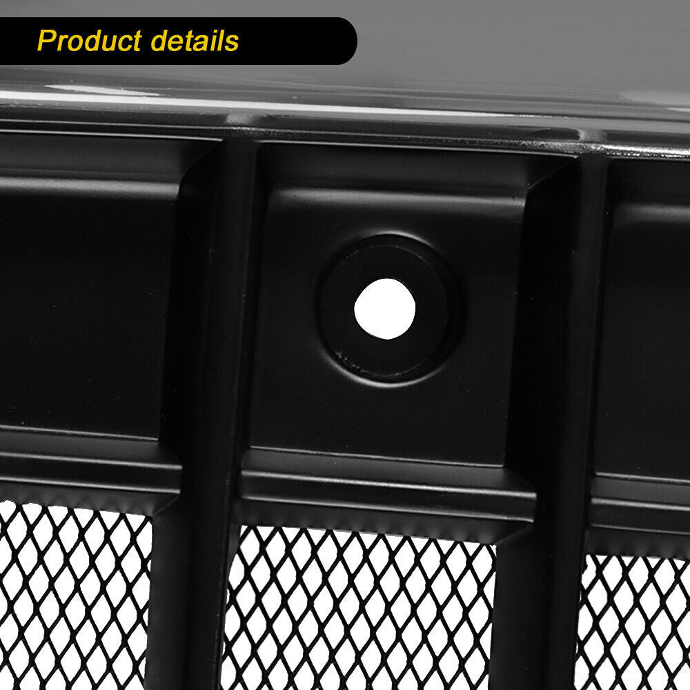 For 2004-2017 Volvo VNL 2nd Gen Chrome Grille with Bug Screen & Stripe